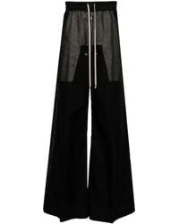 Rick Owens - Bela Wide-Leg Cotton Trousers - Lyst