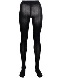 CASABLANCA - Monogram Pattern Tights - Lyst