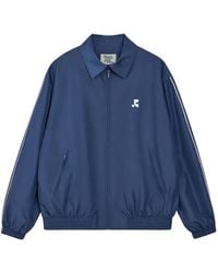 Rest&Recreation - Collar-Detail Zip-Up Track Jacket - Lyst