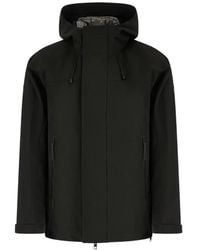DUNO - Hooded Reflective-Trim Jacket - Lyst