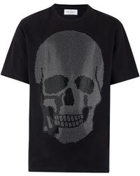 Philipp Plein - Round Neck T-Shirt Skull Stones - Lyst