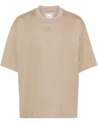 WOOYOUNGMI - T-shirt en coton à logo brodé - Lyst