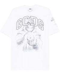 Gcds - Camiseta Con Logo Estampado - Lyst