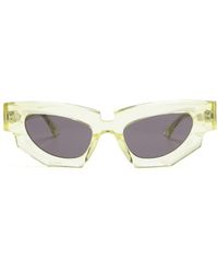 Kuboraum - Transparent Cat-eye Sunglasses - Lyst