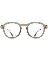 Mykita - Elbert Round-Frame Clear-Lens Glasses - Lyst