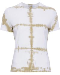 Proenza Schouler - Tie-dye Print Cotton-blend T-shirt - Lyst