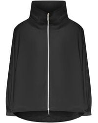 Moorer - Chaqueta Con Cremallera Y Cuello Alto - Lyst