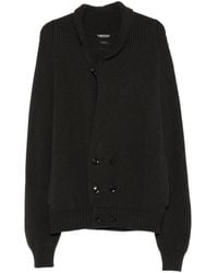 Tom Ford - Ribbed-Knit Shawl-Collar Cardigan - Lyst