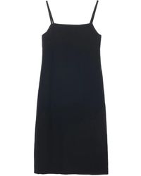 Studio Nicholson - Midikleid Mit Spaghettiträgern - Lyst