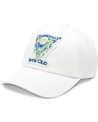 CASABLANCA - The Art Of The Serve Baseball Cap - Lyst