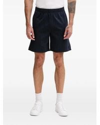 Fila - Lucca Pinstripe-Pattern Shorts - Lyst