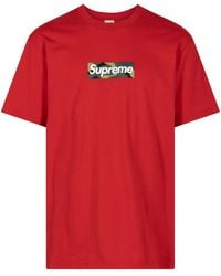 Supreme - Box Logo Cotton T-Shirt - Lyst
