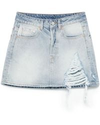 Vetements - Denim Mini Skirt - Lyst