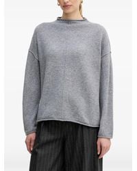 Ouí - Pullover Mit Überschnittenen Schultern - Lyst