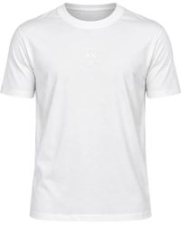 ARMANI EXCHANGE - Logo-Print Cotton T-Shirt - Lyst