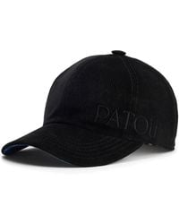 Patou - Baseballkappe Aus Cord Mit Logo - Lyst