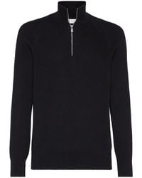 Brunello Cucinelli - Pullover Aus Baumwolle - Lyst