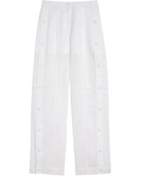 Jil Sander - Cotton Trousers - Lyst