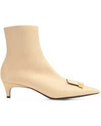 Sergio Rossi - Sr Evolv Logo-Plaque Ankle Boots - Lyst