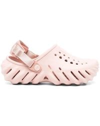 Crocs™ - Cut Out-Detail Chunky Sandals - Lyst