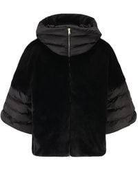 Herno - Faux-Fur Hooded Jacket - Lyst
