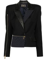 MITILIANE COUTURE - Blazer Met Vlakken - Lyst