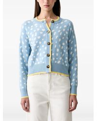 Never Fully Dressed - Cardigan À Pois - Lyst