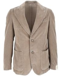 L.B.M. 1911 - Corduroy Single-Breasted Blazer - Lyst
