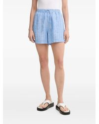 Samsøe & Samsøe - Maren String Shorts mit Nadelstreifen - Lyst