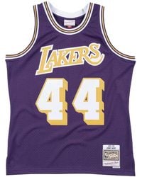 Mitchell & Ness - "Nba Lakers 71-72 Jerry West" Swingman Jersey Vest Top - Lyst