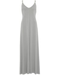 Eres - Sculpturale Beaded-Strap Maxi Dress - Lyst