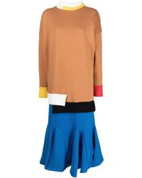 Enfold - Abito Con Design Color-Block - Lyst