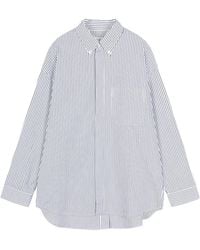 CROQUIS - Vertical-Stripe Relaxed-Fit Shirt - Lyst