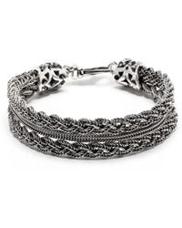 Emanuele Bicocchi - Pulsera de cadena trenzada - Lyst