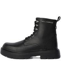 KARL LAGERFELD - Miles Boots - Lyst