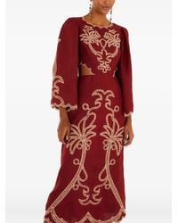 FARM Rio - Besticktes Kleid mit Cut-Outs - Lyst
