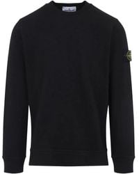 Stone Island - Sweatshirt mit Logo-Detail - Lyst