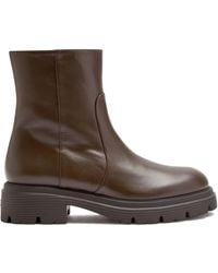 Stuart Weitzman - Hudson Lite Zip Boots - Lyst