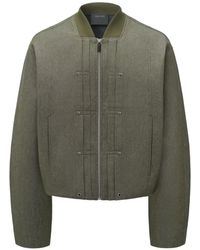 TEAM WANG design - Reset Panelled Zip-Up Jacket - Lyst