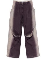 The Attico - Jean À Coupe Longue - Lyst