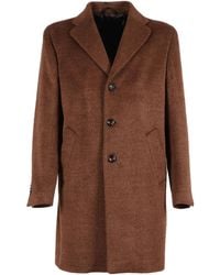 Luigi Bianchi - Three-button Wool Coat - Lyst