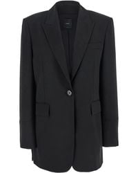 Pinko - Single-Breasted Blazer - Lyst