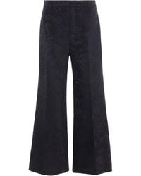 Chloé - Damask-Pattern Trousers - Lyst