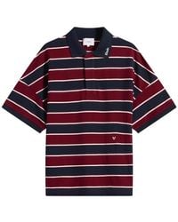 Rhude - Fontaine Striped Polo Shirt - Lyst