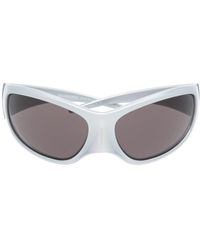 Balenciaga - Skin XXL Cat-Eye-Sonnenbrille - Lyst