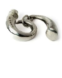 Parts Of 4 - Horn Polished Finish Pendant Earring - Lyst