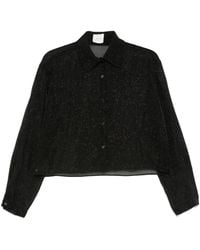 Alysi - Camisa Con Detalle De Purpurina - Lyst