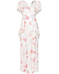 RIXO London - Evie Floral-print Maxi Dress - Lyst