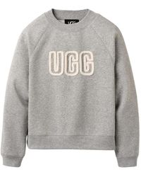 UGG - Logo Crew-Neck Sweatshirt - Lyst