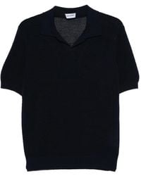 Tagliatore - V-Neck Knitted T-Shirt - Lyst